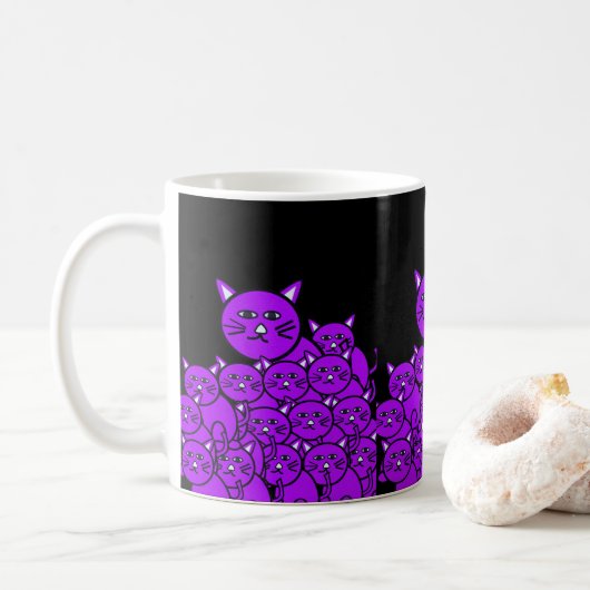 Mug Musique de chat (Avec donut)