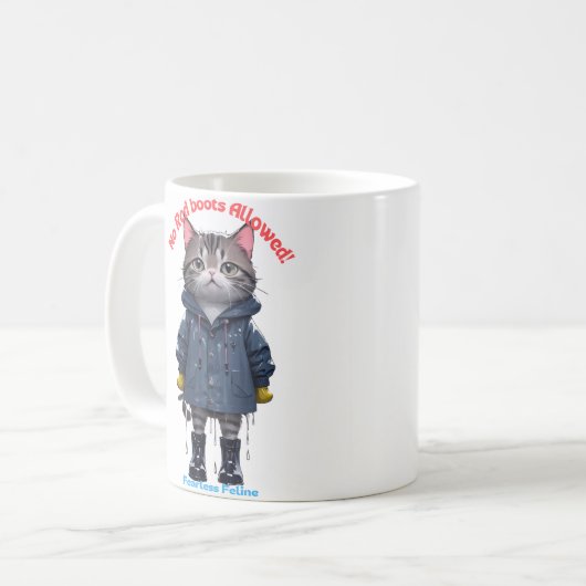 Mug Musique de chat (Devant gauche)