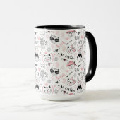 Mug Musique de chat (Devant droit)