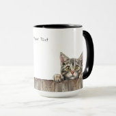 Mug Musique de chat américain filaire (Devant droit)