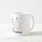 Mug Musique de chat de Noël (Devant droit)