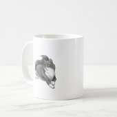 Mug Musique de chat gris (Devant gauche)