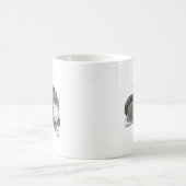 Mug Musique de chat gris (Centre)