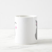 Mug Musique de chat gris (Centre)