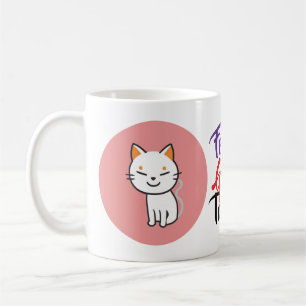 Mug Musique de chat Kawaii personnalisée   Cadeau pers
