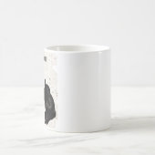 Mug Musique de chat noir (Centre)