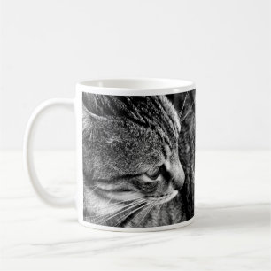 Mug Musique de chat noir et blanc