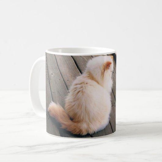 Mug Musique de chat persan (Devant gauche)