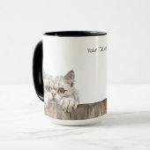 Mug Musique de chat perse (Devant gauche)