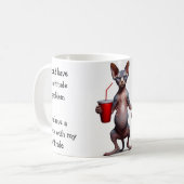 Mug Musique de chat Sphynx (Devant gauche)