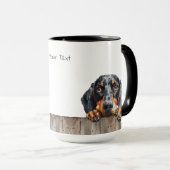 Mug Musique de chien de chien de chien transylvanie (Devant droit)