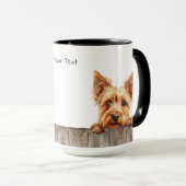 Mug Musique de chien de Terrier australien (Devant droit)