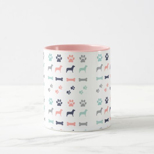 Mug Musique de chien et d'os (Centre)