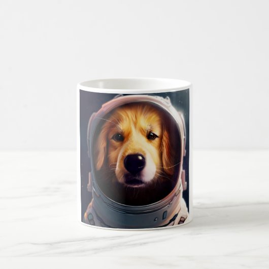 Mug Musique de chien spatial (Centre)