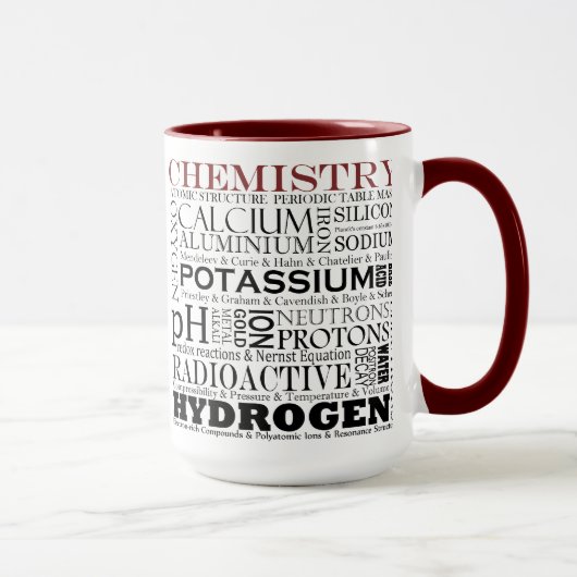 Mug Musique de chimie (Droite)