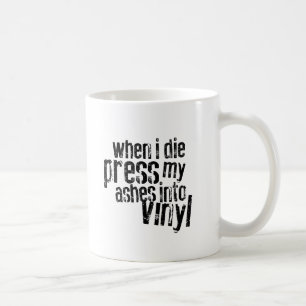 Mug Musique de citation de vinyle