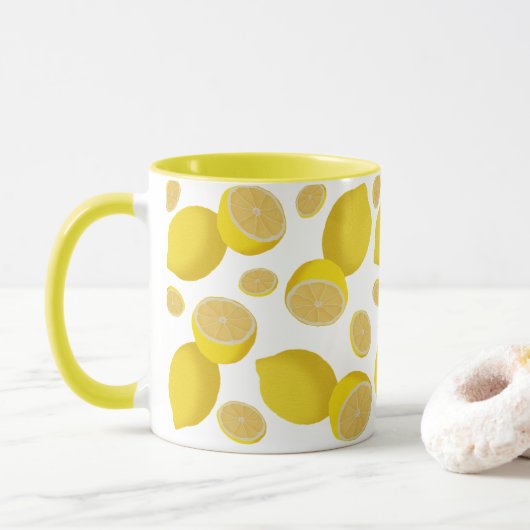 Mug Musique de citron (Avec donut)