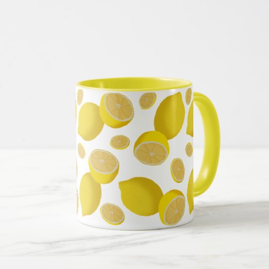 Mug Musique de citron (Devant droit)