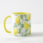 Mug Musique de citron jaune (Gauche)
