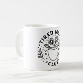 Mug Musique de club de mamans ennuyée (Devant gauche)