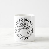 Mug Musique de club de mamans ennuyée (Centre)