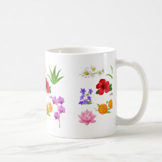 Mug Musique de collection de fleurs et de plantes