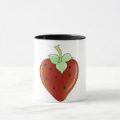 Mug Musique de collection de fraises (Centre)