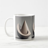 Mug Musique de conception 3D élégante (Gauche)