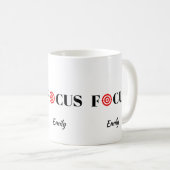 Mug Musique de conception cible (Devant droit)