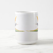 Mug Musique de conception de fleurs (Centre)