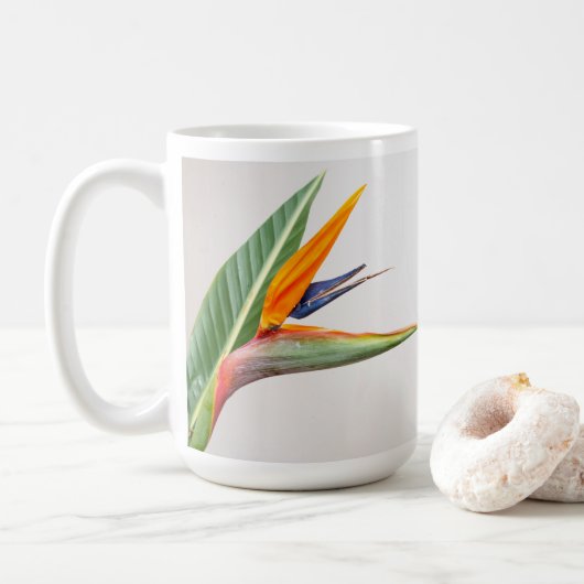 Mug Musique de conception de fleurs (Avec donut)