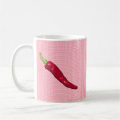 Mug Musique de conception de poivre rouge chaud (Gauche)