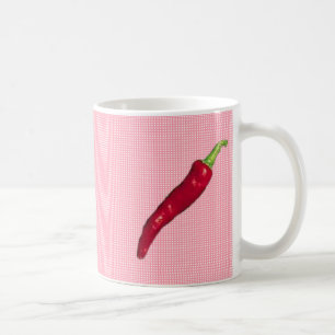 Mug Musique de conception de poivre rouge chaud