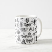Mug Musique de conception d'insectes (Devant droit)