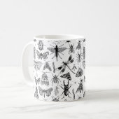 Mug Musique de conception d'insectes (Devant gauche)