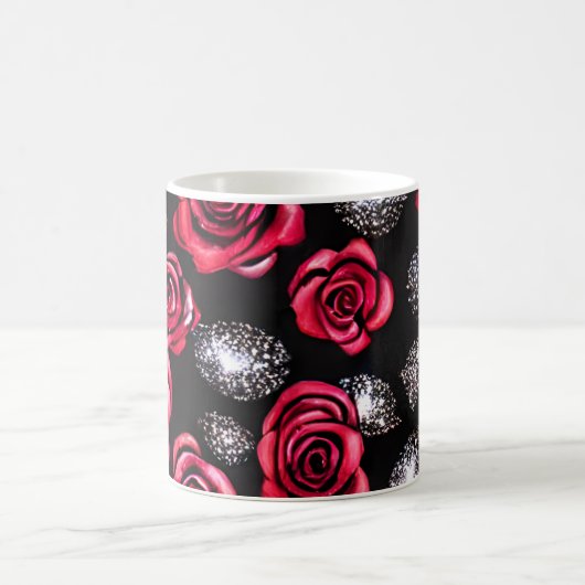 Mug Musique de conception rose (Centre)