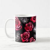 Mug Musique de conception rose (Gauche)