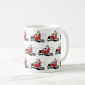 Mug Musique de conducteur de camion (Devant droit)