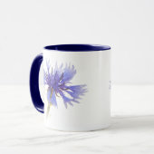 Mug Musique de Cornflower Bleue avec intérieur Bleu (Devant gauche)