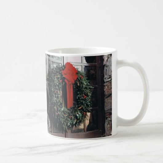 Mug Musique de couronne de Noël (Droite)