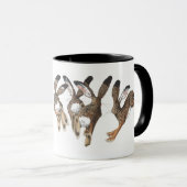 Mug Musique de course de lapin (Devant droit)