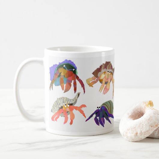 Mug Musique de crabe ermite (Avec donut)