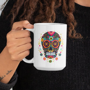 Mug Musique de crâne mexicaine