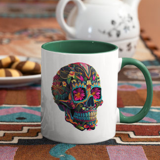 Mug Musique de crâne mexicaine