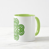 Mug Musique de croix celtique (Devant droit)