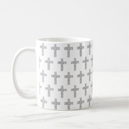 Mug Musique de Croix Noire moderne (Gauche)