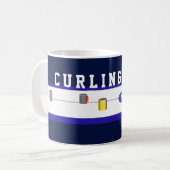 Mug Musique de curling (Devant gauche)