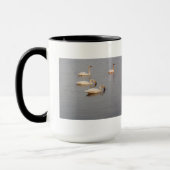 Mug Musique de cygnes blancs (Gauche)