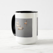 Mug Musique de cygnes blancs (Devant gauche)