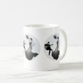 Mug Musique de danse flamenco (Devant droit)